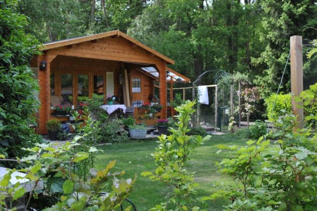 Chalet Tuin Bos