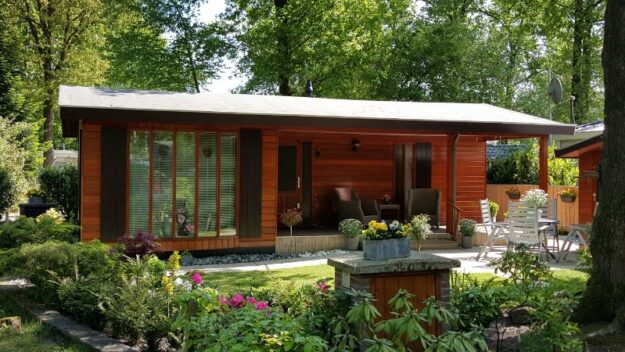 eigen chalet Koopchalet impressie chaletpark